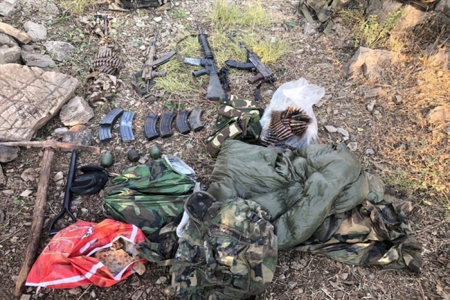 Irak'ın kuzeyindeki terör inleri imha edildi: 2 terörist etkisiz hale getirildi